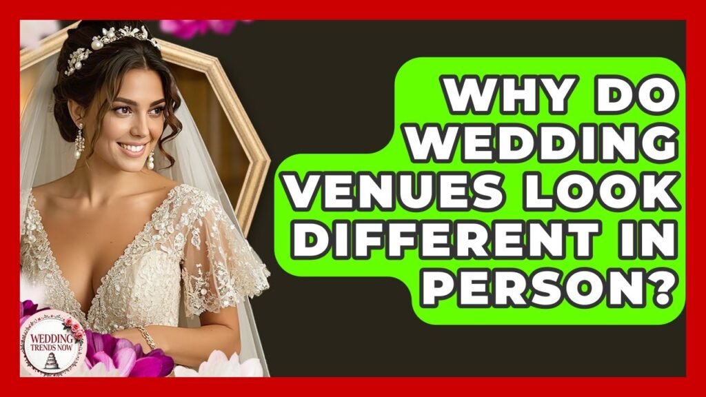 Why Do Wedding Venues Look Different In Person? – Wedding Trends Now