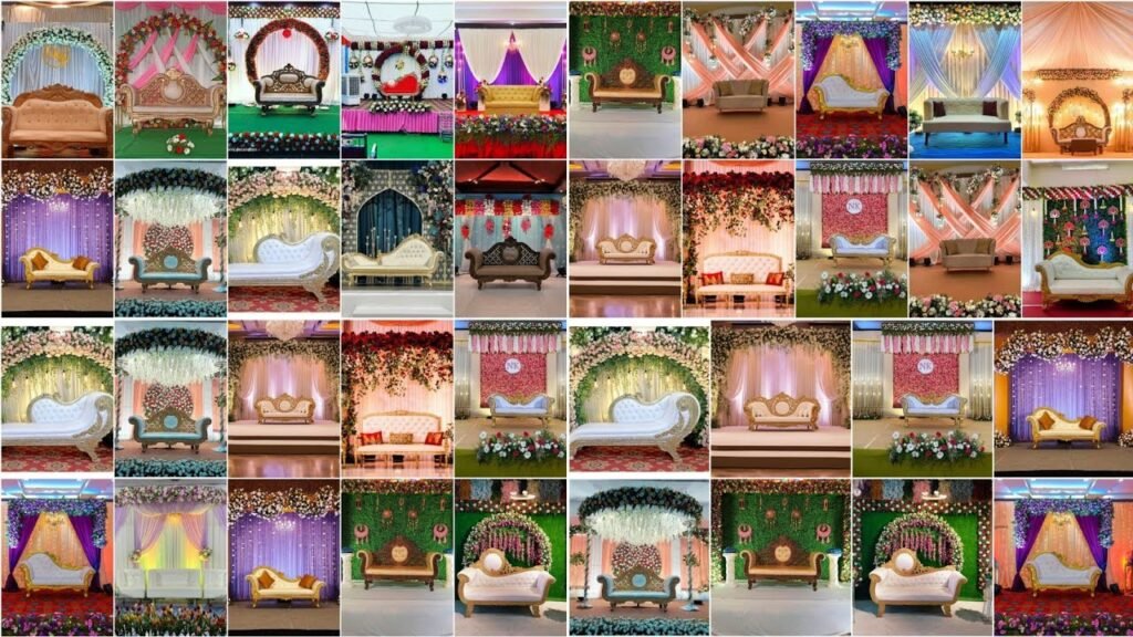 Wedding Stage Decoration Design Ideas 💡| 2025 Latest and Trending Models Party Decoration