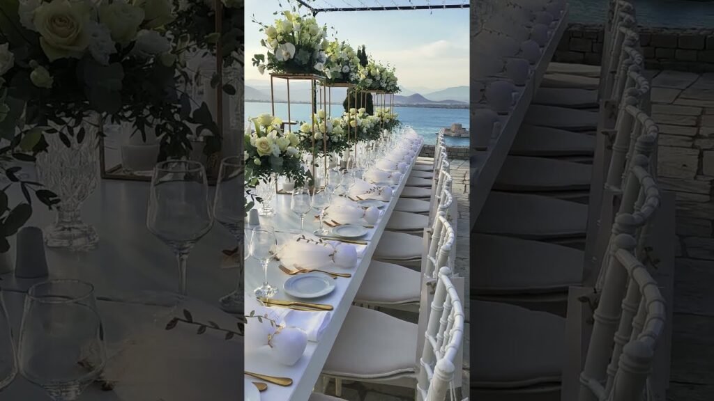 Wedding reception – Table arrange #wedding