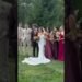 My daughter Christie’s wedding party attempting to pull it together for pictures #weddingdaybliss