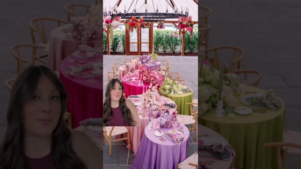 Wedding Design 101: Wedding Reception Table Layouts