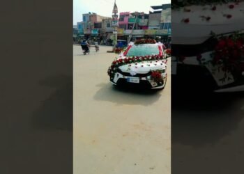 wedding Automotive decorations fresh Flowers decorations ❤️❤️🥰🥰