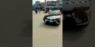 wedding Automotive decorations fresh Flowers decorations ❤️❤️🥰🥰