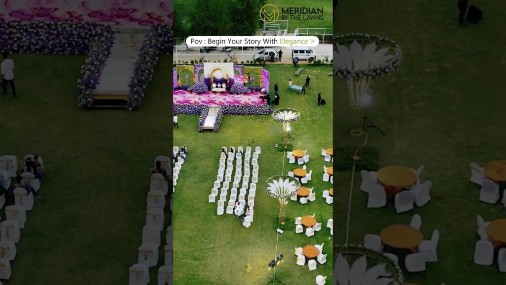 Luxurious wedding venue in Bangalore #meridianbythelawns#brideandgroom #luxuryevents #venuegoals