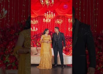 Red Roses & Crystal Chandeliers | Design, Execution by The Wedding Experience | India