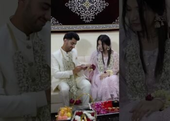 Baat Pakki at Home | Indian Wedding Fix | Intimate Engagement Ceremony | Engagement Ring | #shorts