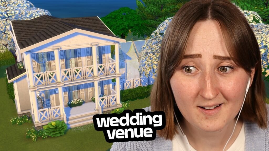 I built my *real* wedding venue in The Sims
