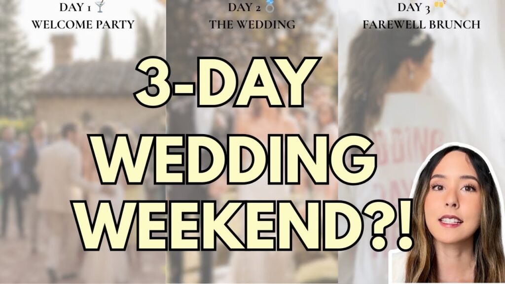 Why 2026 Brides Are Planning 3-Day Wedding Weekends