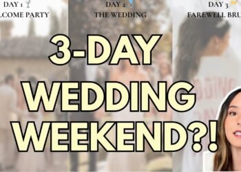 Why 2026 Brides Are Planning 3-Day Wedding Weekends