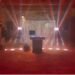 Elegant Crescendo Wedding Lighting Setup in Italy | Wedding DJ Atmosphere Design