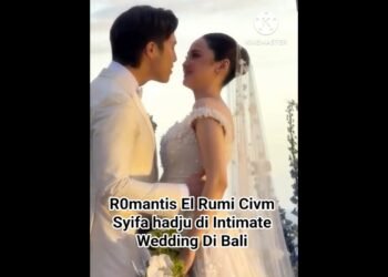 R0mantis El Rumi Civm Syifa hadju di Intimate Wedding Di Bali