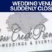 Wedding venue suddenly closes
