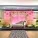 Bridal stage decoration design