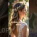 Floral Crown Bride#hairstyle #trending #viral #hair #haircut #shortvideo #shortfeed #wedding #party