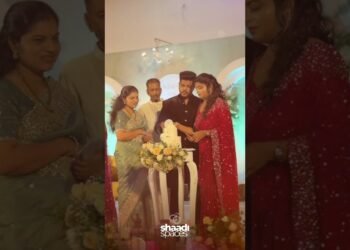 Couple Entry at Trivandrum Club | Kerala Wedding Reception by Shaadi Spaces | Intimate Weddings