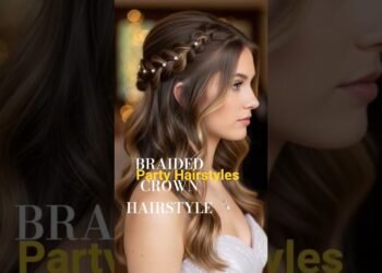 Braided Crown Hairstyles#hairstyle #haircut #haircare #hair#viral #trend #hairstyles#wedding #party