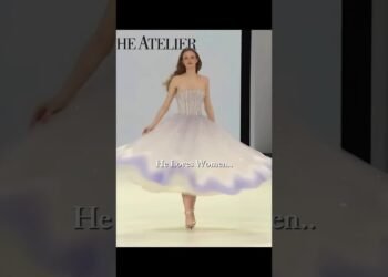 The Designers vs their Designs ✨😮 #fashion #beautiful #weddingdress #dress #weddinggown #wedding