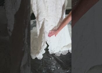 Order 616 Video 3 Lace Wedding Dress With Split