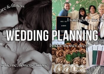 WEDDING PLANNING pt.2 – dress shopping, prepping for wedding, color scheme+more!
