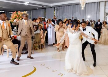 Zimbabwean Wedding Lit Reception Entrance Dance