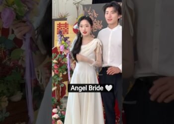 Angel Bride 🤍 | Dream Wedding Vibes ✨” #shortvideo