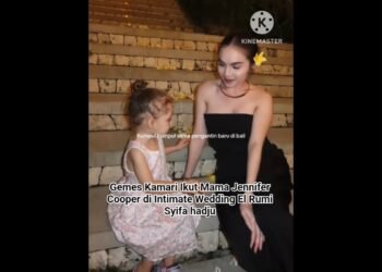Gemes Kamari Ikut Mama Jennifer Intimate Wedding El Rumi Syifa hadju
