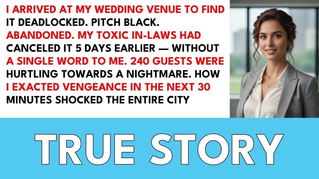My In Laws Canceled The Wedding Venue Behind My Back — I Discovered Their