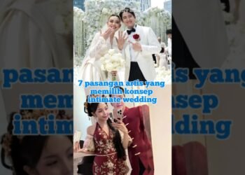7 pasangan artis yang memilih konsep intimate wedding