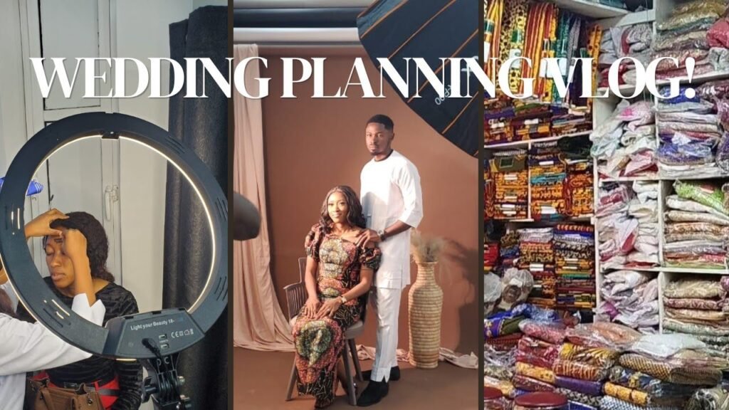 Wedding Planning Series #1: First Photoshoot, Fabric Shopping & Venue Hunting💍