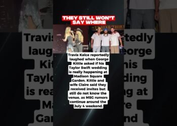 Travis Kelce dodges Taylor Swift wedding venue query 👀