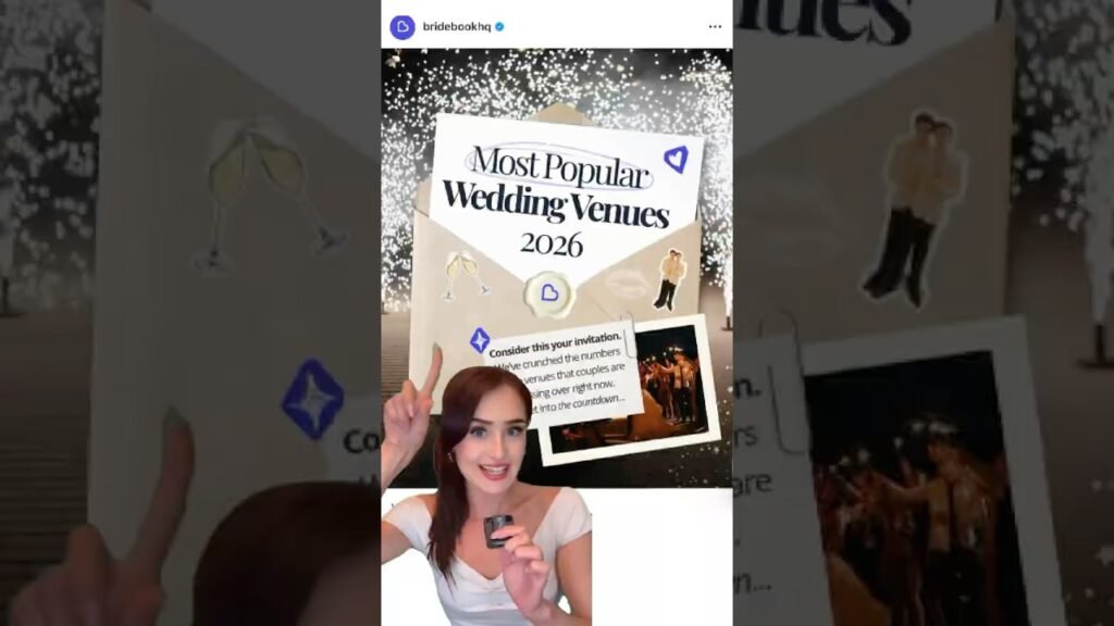 Most Popular Wedding Venues 2026 Revealed By Couples 👀💒