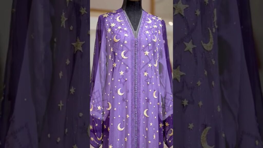 Fantasy abaya muslim wear abaya design wedding party #trending #fashionstyle #abaya