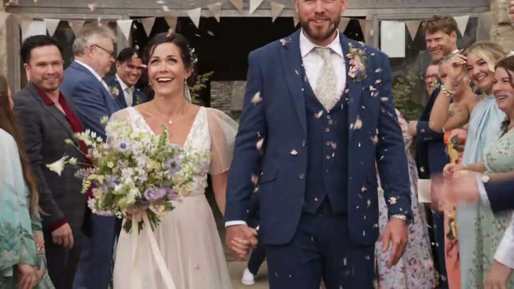 Saxon Barn Wedding Film | Kim & Dan