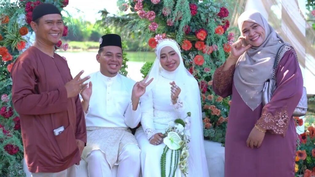 Sarah & Aliff's Intimate Wedding. Wishing you each a lifetime of happiness together.