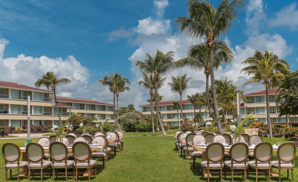 Chapel Garden ceremony venue at Moon Palace Cancun