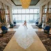 Wedding reception table setting at a Los Cabos all-inclusive resort