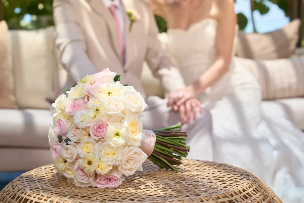 Wedding ceremony at the adults-only Waldorf Astoria Cancun