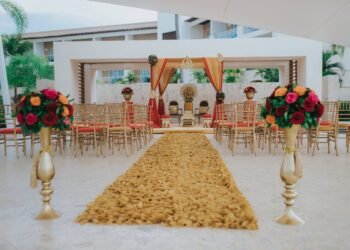 Beach wedding ceremony at Royalton Punta Cana, Dominican Republic