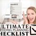 The ULTIMATE FREE Wedding Planning Checklist