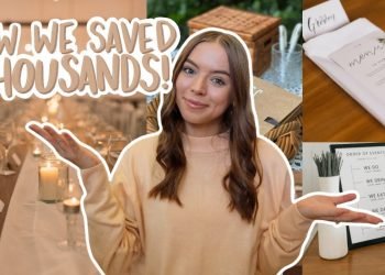 All the things I Thrifted & DIY'd For My Wedding! | money saving suggestions!