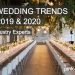 Top Wedding Trends for 2019 & 2020 | Advice from Industry Experts | Pink Book Weddings