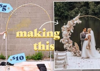 DIYing wedding decor (on a budget)