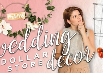DOLLAR STORE WEDDING DECOR (friggin' gorg)