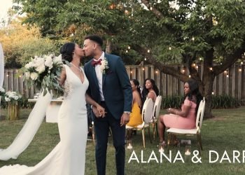 Alana & Darren | Wedding Highlight | A wonderful backyard ceremony within the time of Covid-19