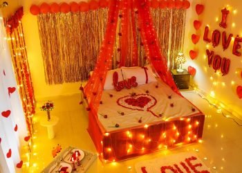 Gift_Surprise_Party ❤️ Last Minute Romantic Room Decoration Idea #Love