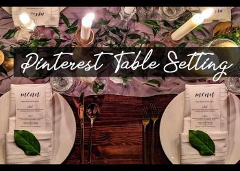 DIY Wedding Table Decor with (Inexpensive) Greenery 2019 | DIY wedding