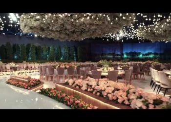 Probably the most beautiful wedding setup you will ever see !