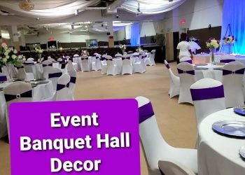 wedding decorations reception ideas! /  Decorate  a giant Event banquet hall with me!