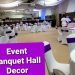 wedding decorations reception ideas! /  Decorate  a giant Event banquet hall with me!