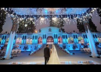 Months To Construct This Wedding Setup At The Couple’s Private Backyard